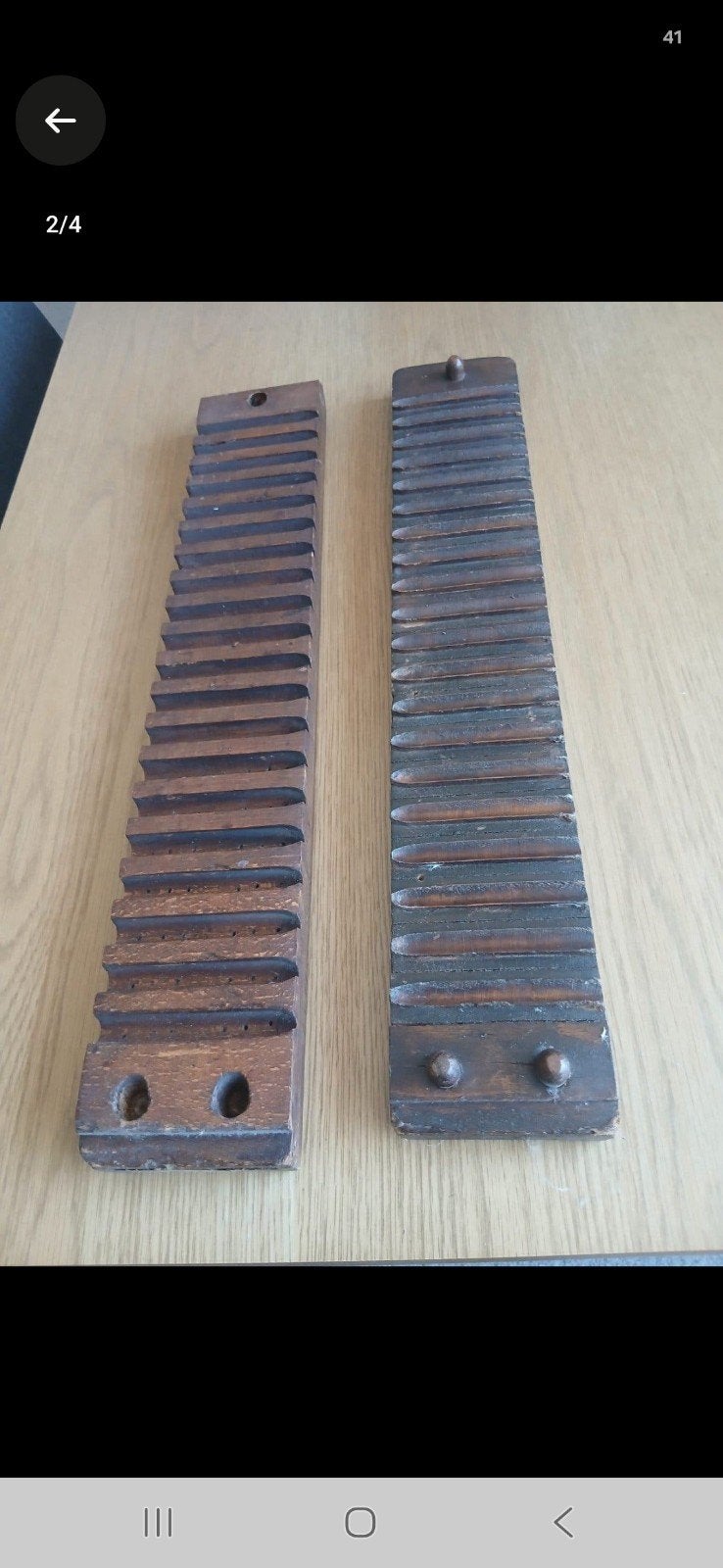 Antieke houten sigaren mal - Ritmeester., Antiek en Kunst, Ophalen of Verzenden
