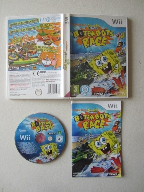 Spongebob Nintendo Wii, 1 speler, Racen en Vliegen, Ophalen of Verzenden, Zo goed als nieuw