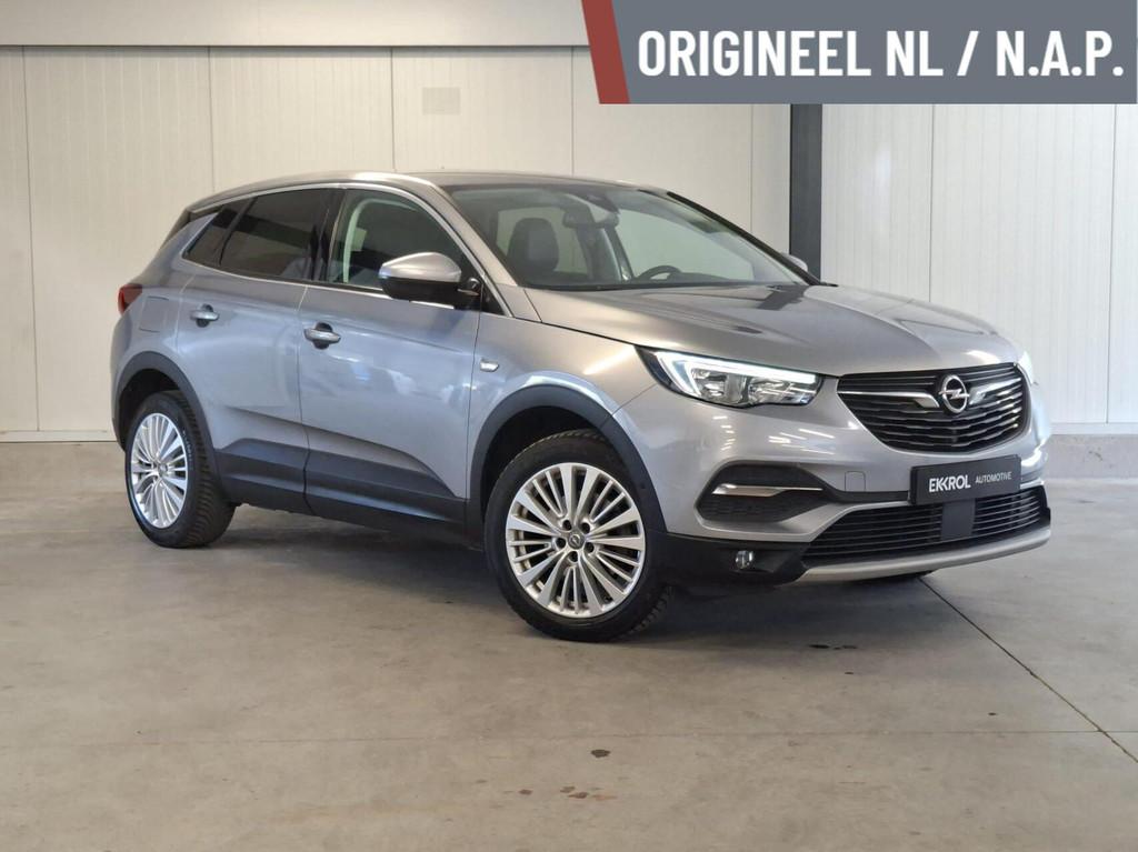 Opel Grandland X 1.2 Turbo Innovation (Org NL / Carplay), Auto's, Voorwielaandrijving, Stof, Gebruikt, 1199 cc