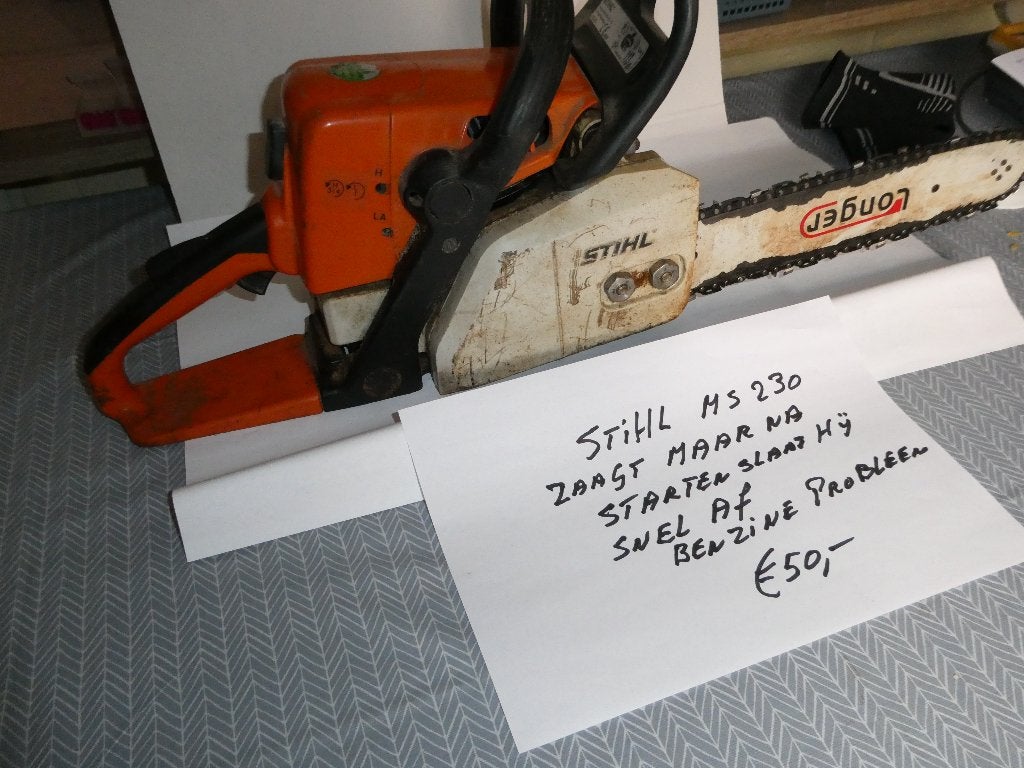 kettingzaag, Doe-het-zelf en Verbouw, Minder dan 30 mm, Stihl, Gebruikt, Kettingzaag