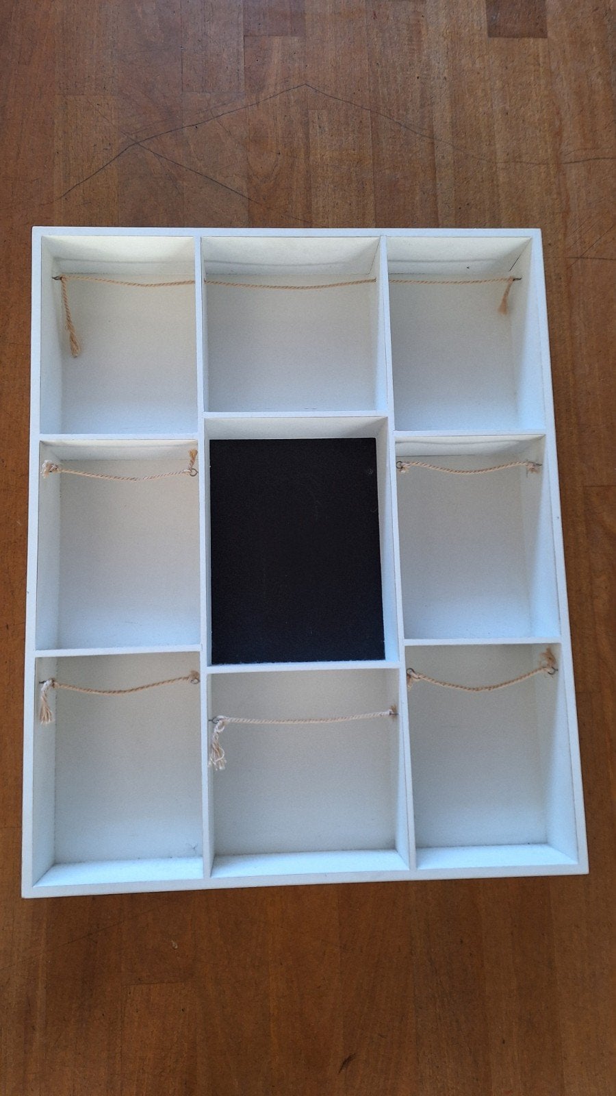 Houten wandrek 60x50x8cm, Ophalen, Gebruikt, Wit