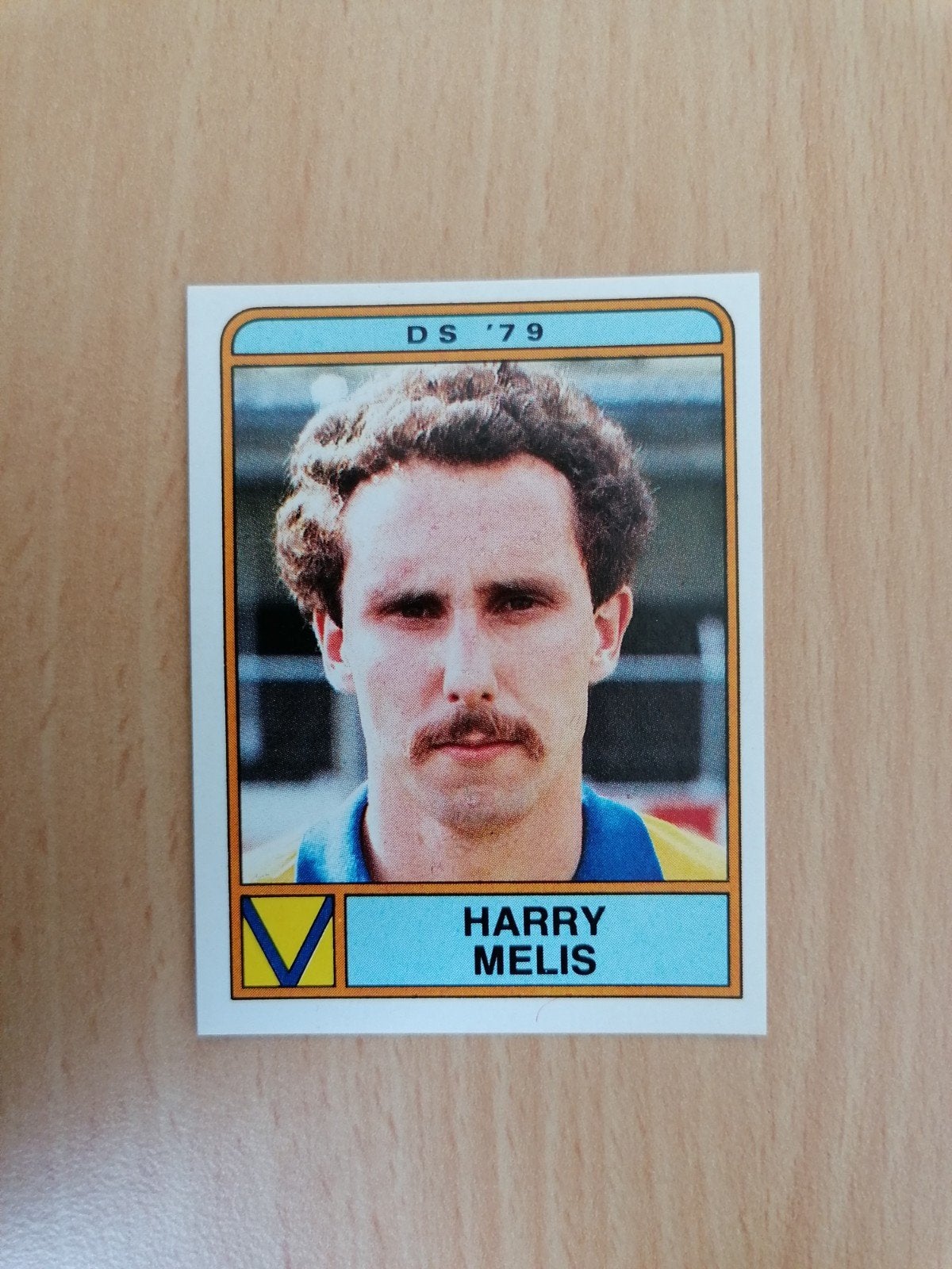 Panini Voetbal 84 #72 Harry Melis-DS'79., Ophalen of Verzenden, Zo goed als nieuw, Plaatje