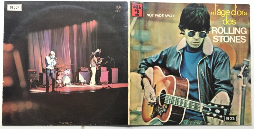 FLP1 rolling stones not fade away FRANCE73 €30, Cd's en Dvd's, LP, Gebruikt, Ophalen of Verzenden, 12 inch