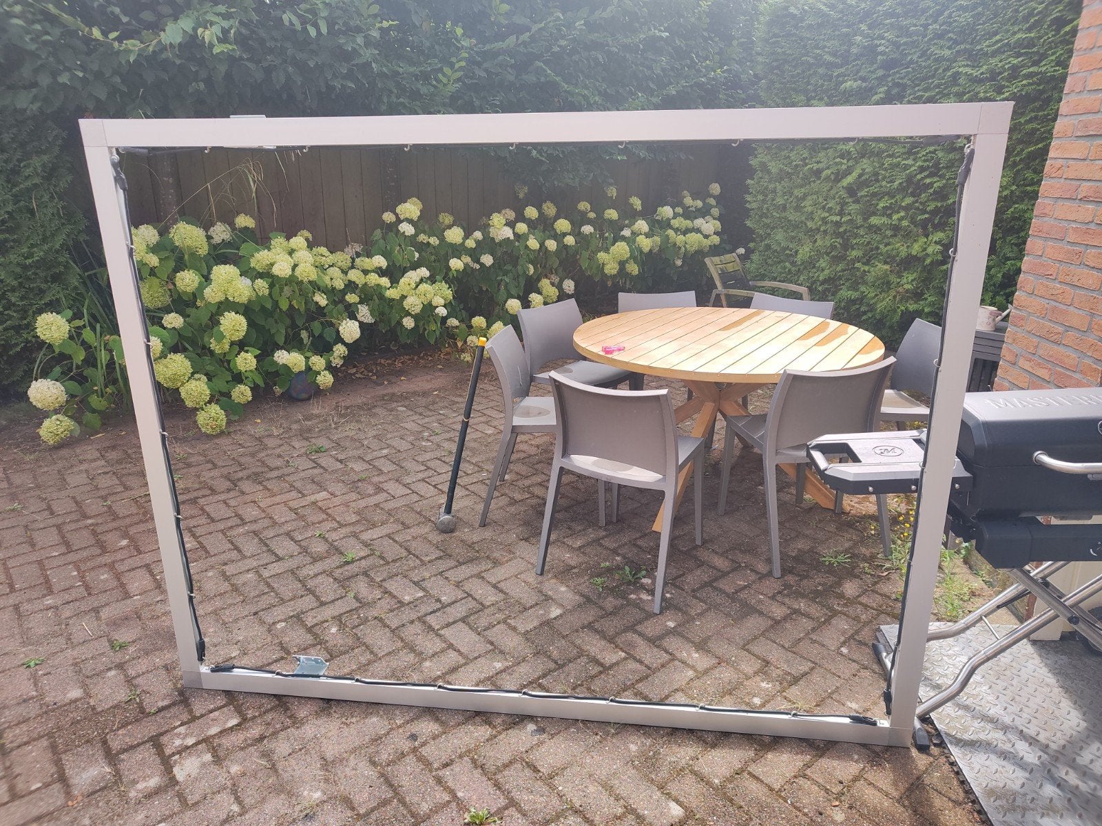 2x Aluminium Frame/lijst 210x160cm, Gebruikt, Ophalen of Verzenden, 150 tot 300 cm, 250 cm tot 450 cm