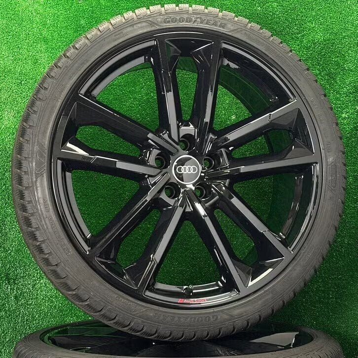 Originele 21 inch Audi Sport met winterbanden A6 S6 C8, Audi, Gebruikt, 255 mm, Banden en Velgen
