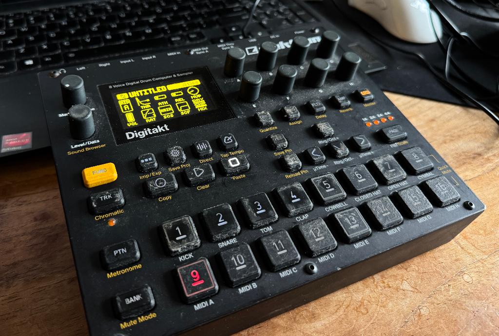 Elektron Digitakt I, Overige merken, Gebruikt, Met midi-aansluiting, Overige aantallen