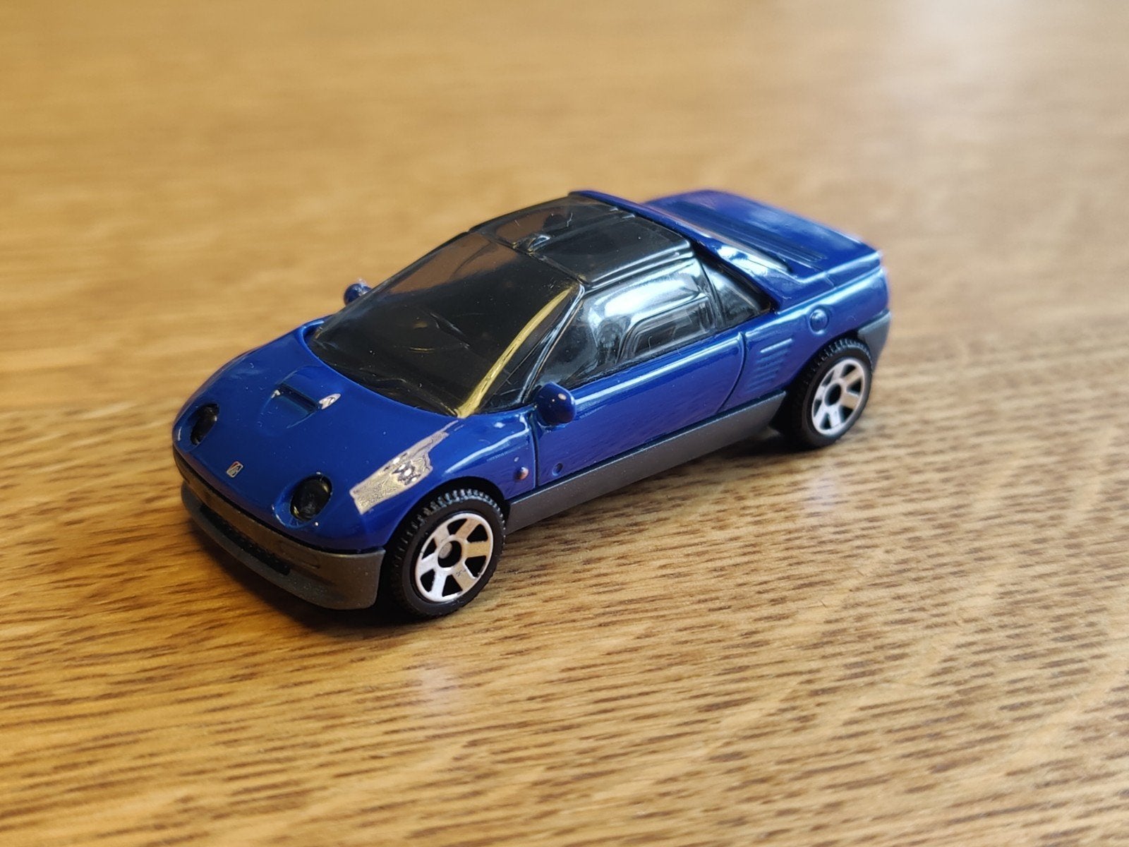 Matchbox Mazda Autozam AZ-1 BLAUW, Ophalen of Verzenden, Zo goed als nieuw, Auto