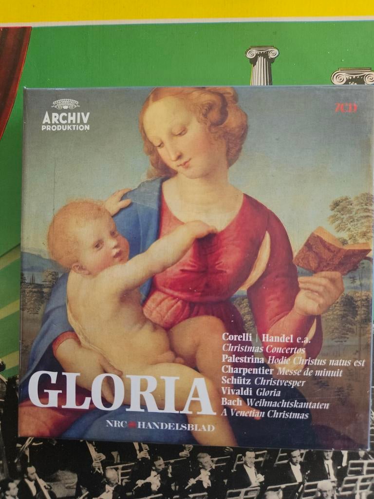 GLORIA - Klassieke Kerstmuziek Boxset (7 CD's), Ophalen of Verzenden, Barok, Zo goed als nieuw, Orkest of Ballet