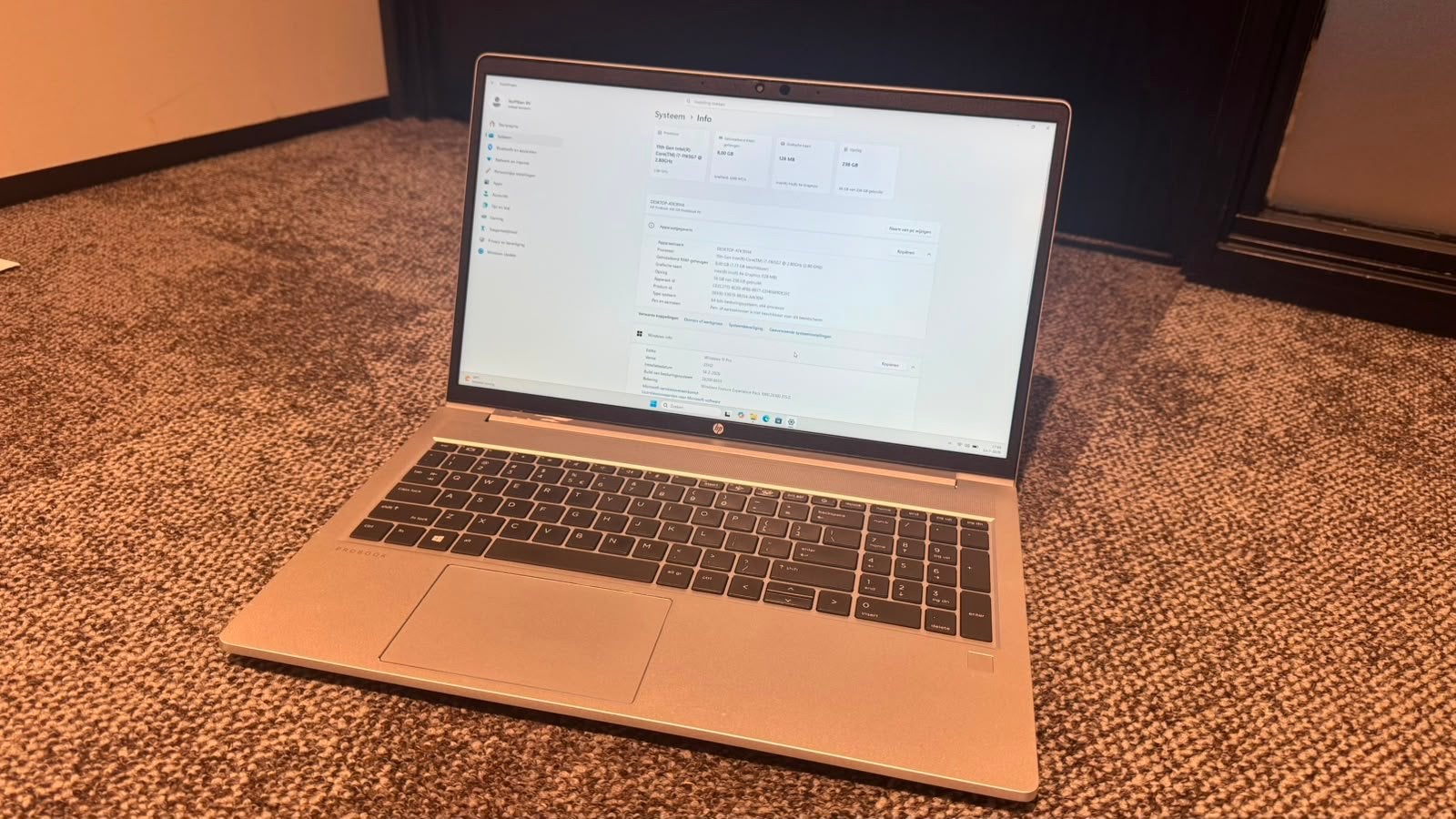 HP ProBook 450 G8 - Lichte krasjes, startprobleem, Computers en Software, Windows Laptops, Gebruikt, 15 inch, SSD, 8 GB, Ophalen