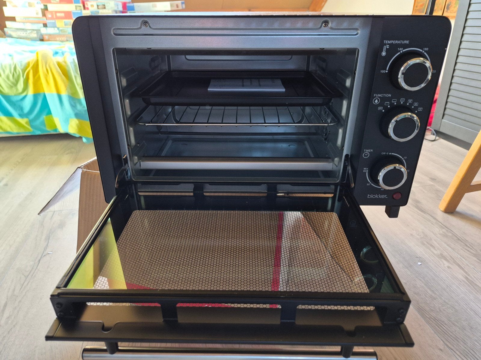 Blokker Mini-oven - 1500W - 23 liter, Nieuw, Ophalen of Verzenden, Blokker, Vrijstaand