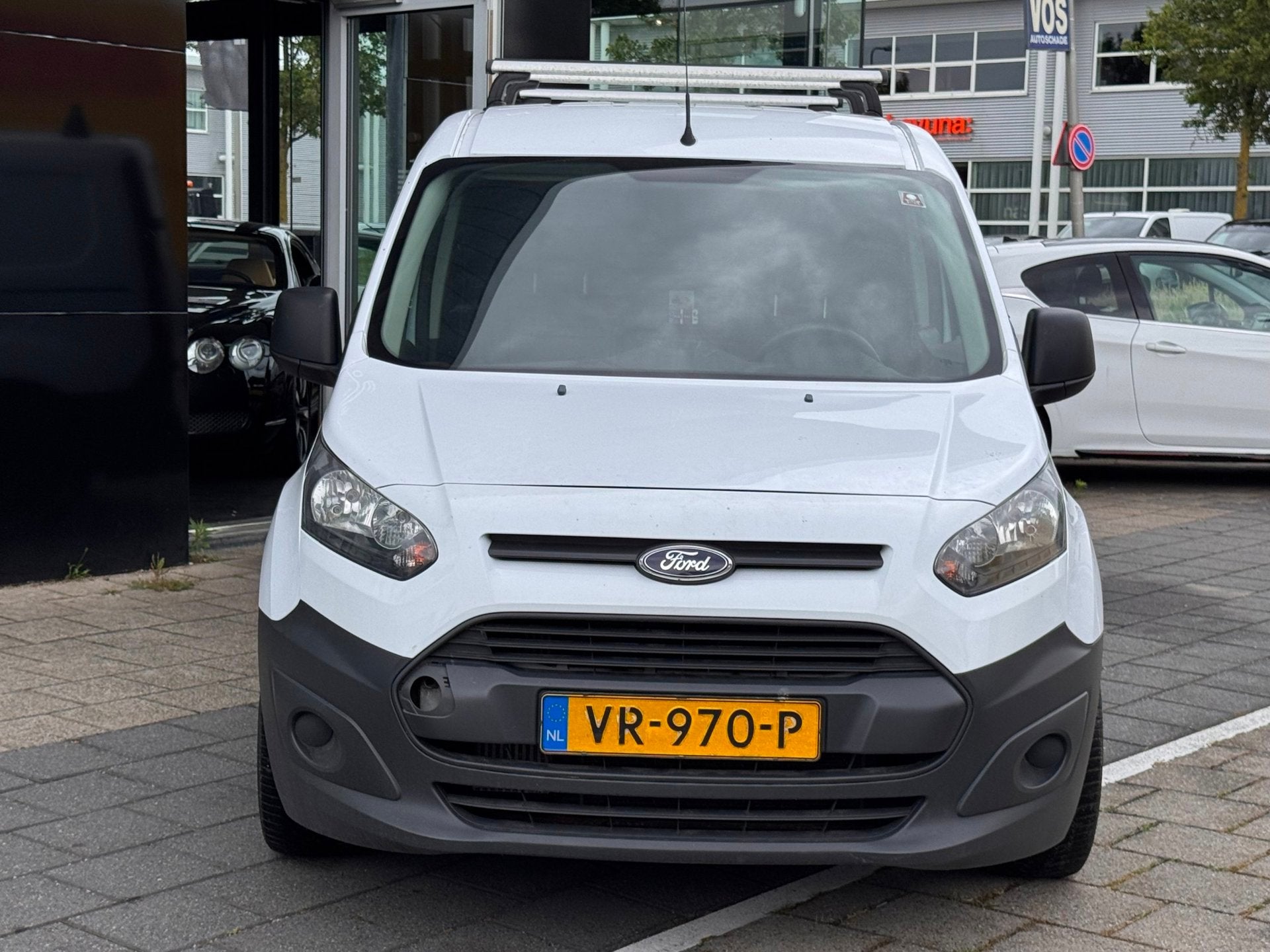 Ford Transit Connect 1.6 TDCI L2 Ambiente Motor Defect, Auto's, Euro 5, Gebruikt, Zwart, Bedrijf