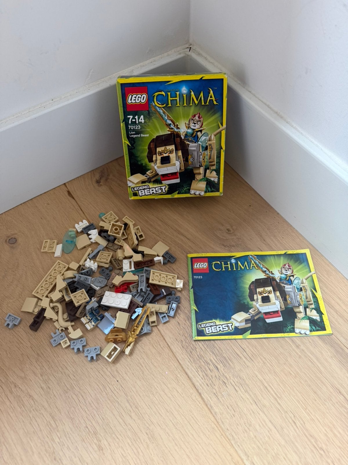 Lego Chima 70123, Inclusief accessoires, Overige thema's, Lego, Ophalen of Verzenden