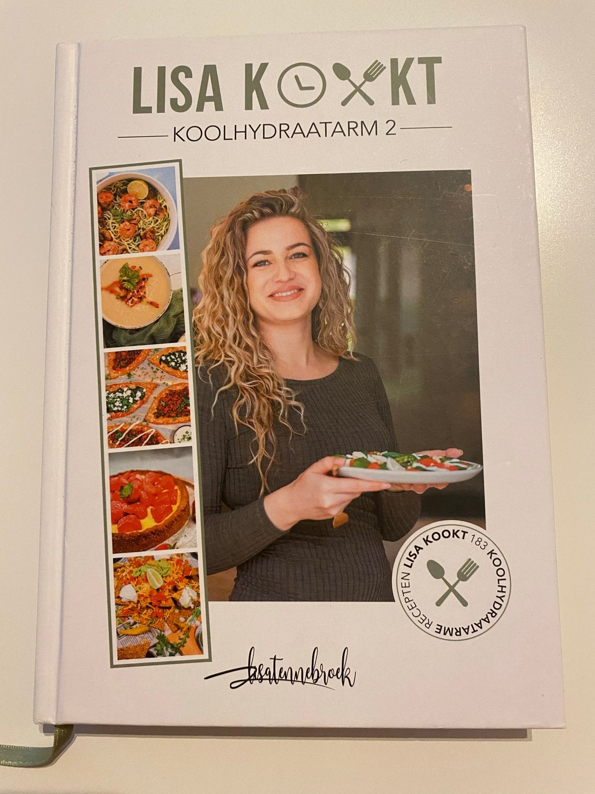 Lisa Kookt Koolhydraatarm 2 - Kookboek met 183 recepten, Boeken, Kookboeken, Nieuw, Ophalen of Verzenden, Hoofdgerechten, Gezond koken