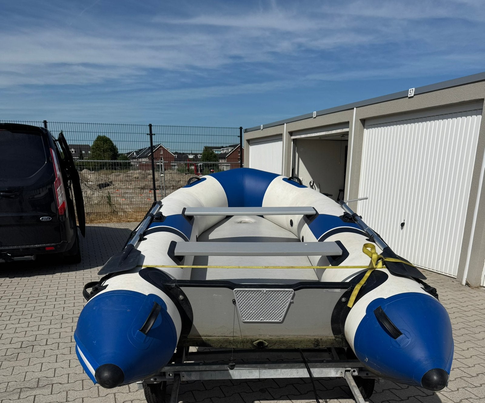 Kewi 3,60mtr met suzuki 6 pk, Ophalen, Zo goed als nieuw