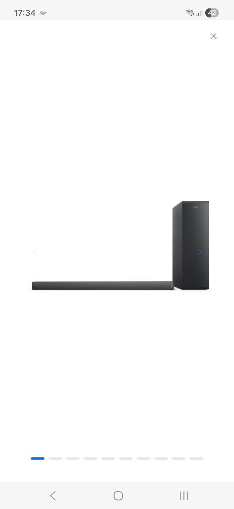 Philips Soundbar Nieuw!!, Audio, Tv en Foto, Soundbars, Ophalen, Bluetooth, Nieuw