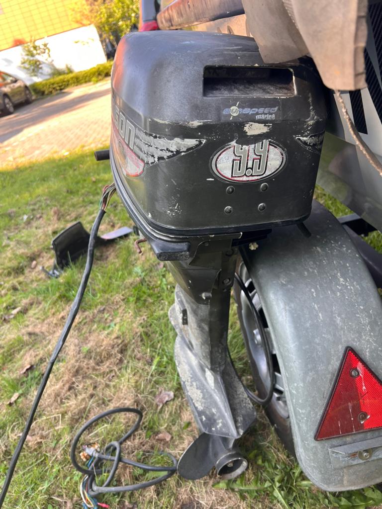 Onderdelen Korststaart buitenboordmotor 9,9 pk, Ophalen of Verzenden, Gebruikt