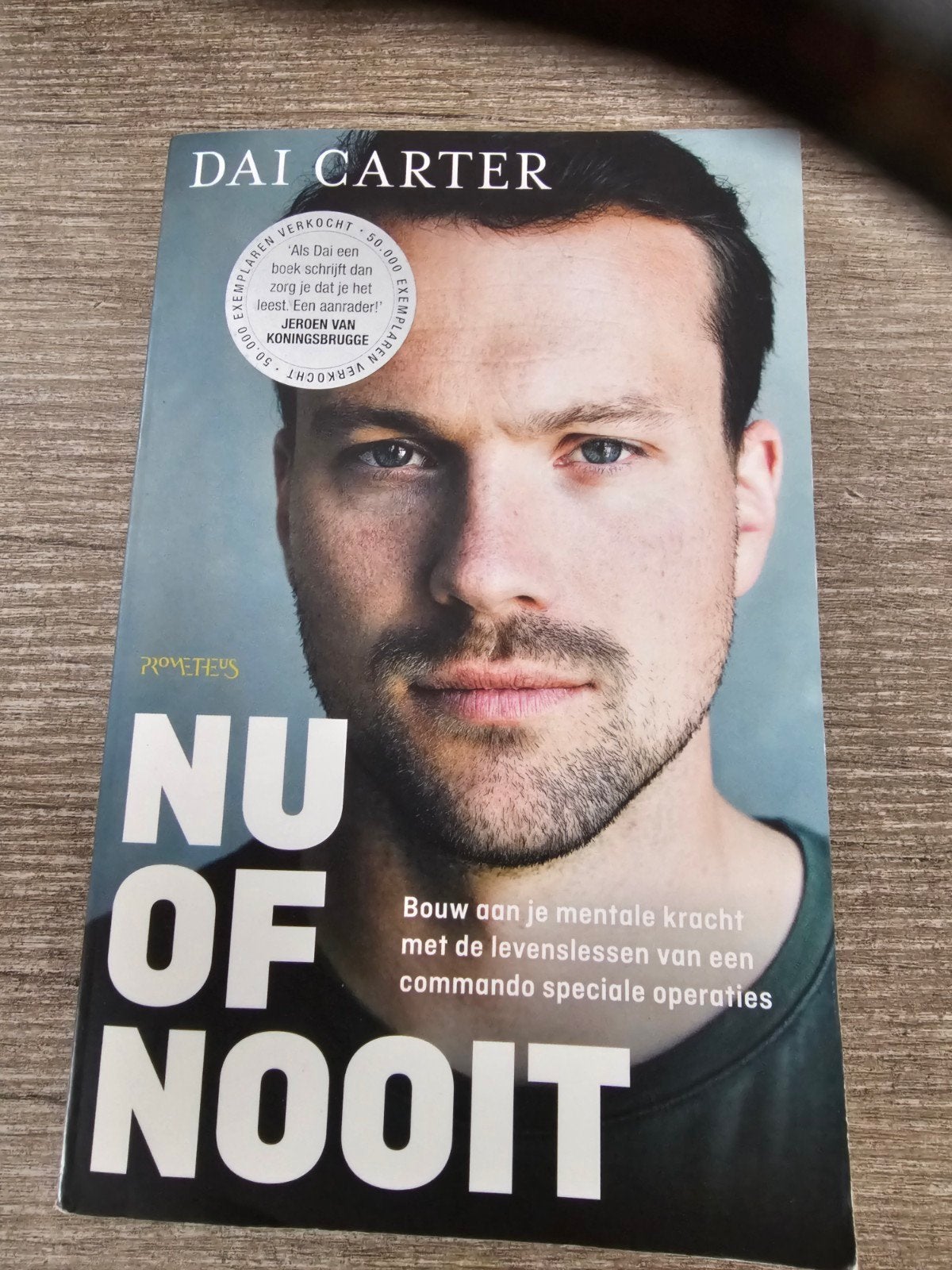 Nu Of Nooit - Dai Carter, Ophalen of Verzenden, Gelezen, Dai Carter