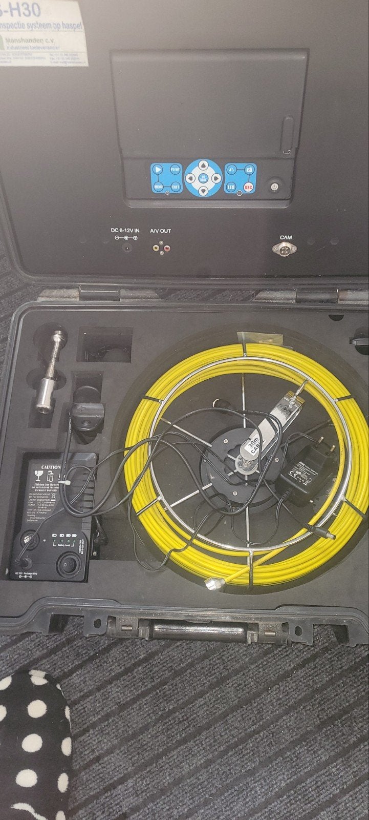 inspectie camera  30 meter, Ophalen, Zo goed als nieuw