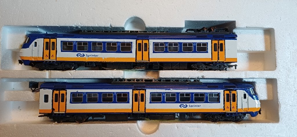 Fleischmann Vlaflip Sprinter SGMm van de NS Repro, Gelijkstroom, Fleischmann, Analoog, Ophalen of Verzenden