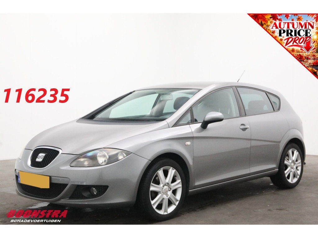 SEAT Leon 1.6 Stylance Cruise Clima Bluetooth PDC OrgNL + NA, Auto diversen, Dopplerlaan 4
9207HC  DRACHTEN, NL, Boonstra Schadevoertuigen