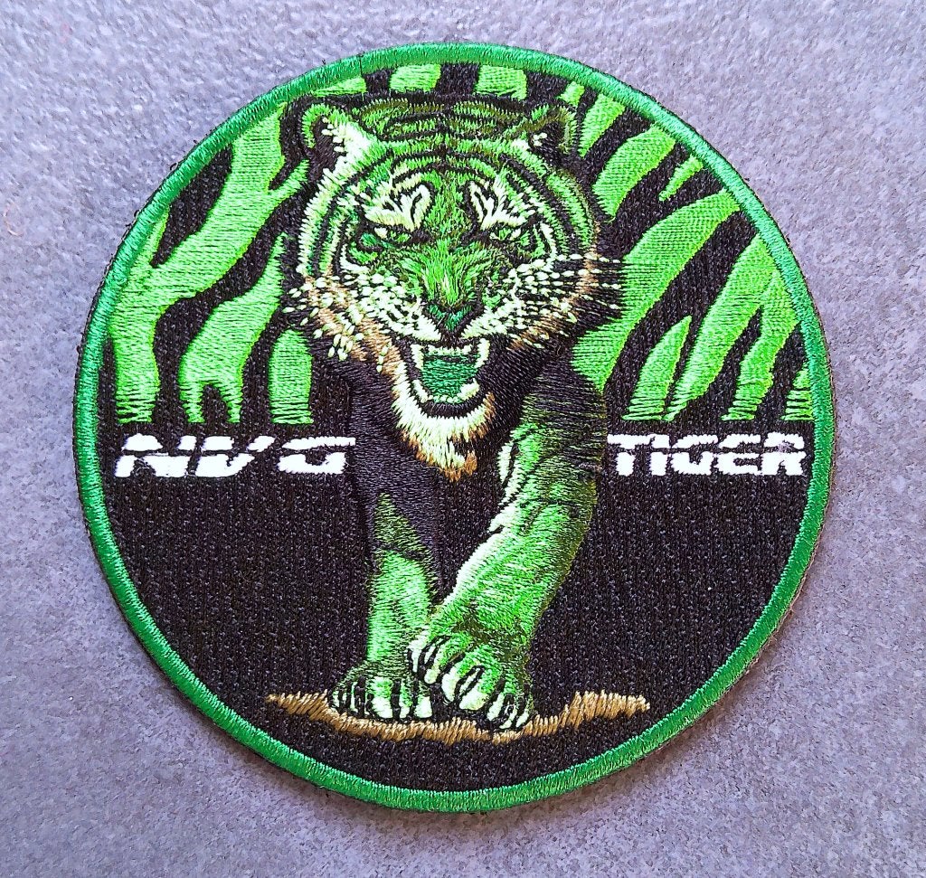 Turkish Air Force F-16 Fighting Falcon NVG Tiger patch, Verzamelen, Verzenden, Luchtmacht, Overige gebieden, Embleem of Badge