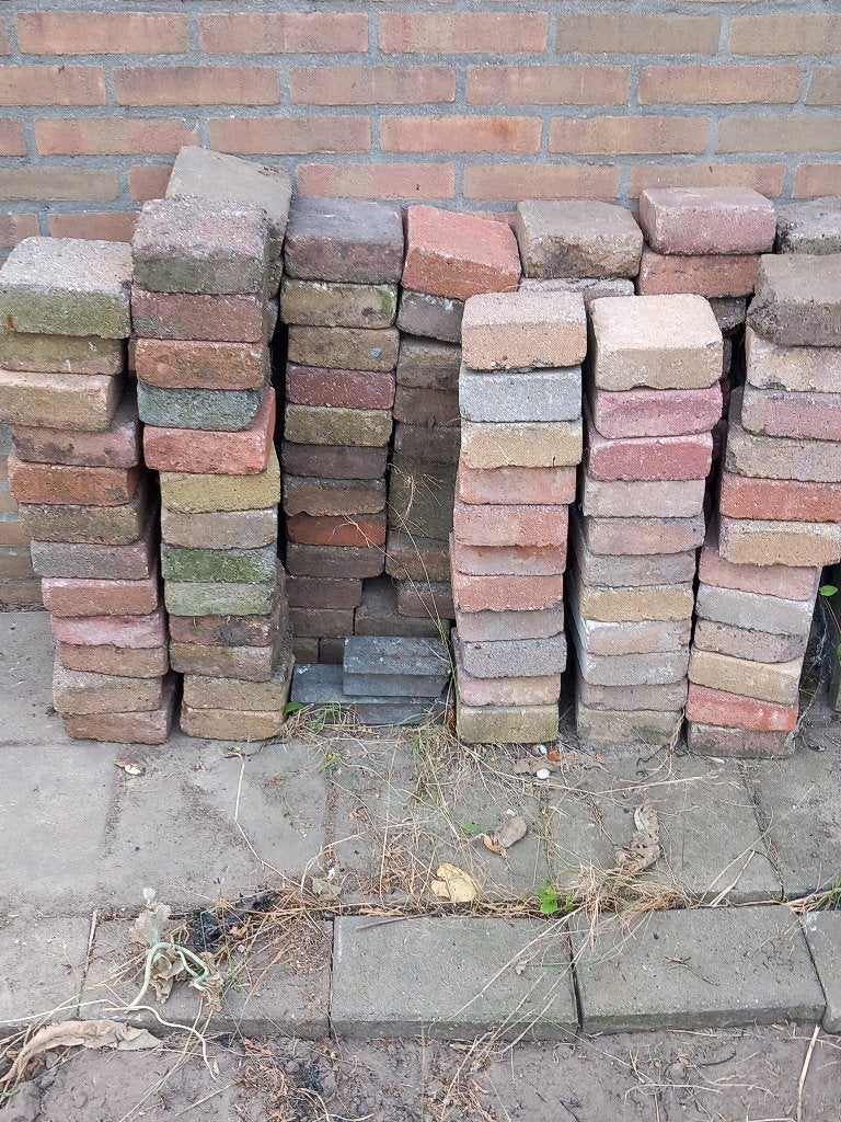 Gratis stenen, Ophalen, Gebruikt, Beton, Klinkers