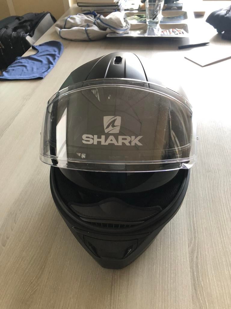 SHARK D-SKWAL motorhelm XL zwart, Motoren, Kleding | Motorhelmen, Ophalen, Heren, XL, Shark