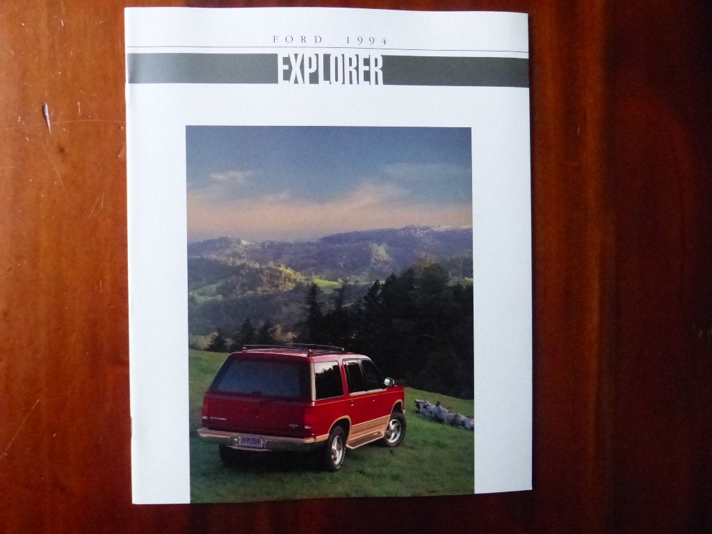 Ford Explorer 1994  brochure  USA, Ophalen of Verzenden, Nieuw, Ford