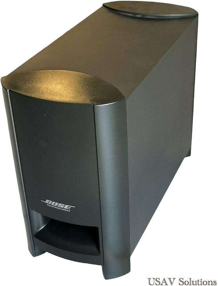 Bose actieve basmodule subwoofer, Soundbar, 70 watt of meer, Zo goed als nieuw, Overige spelers