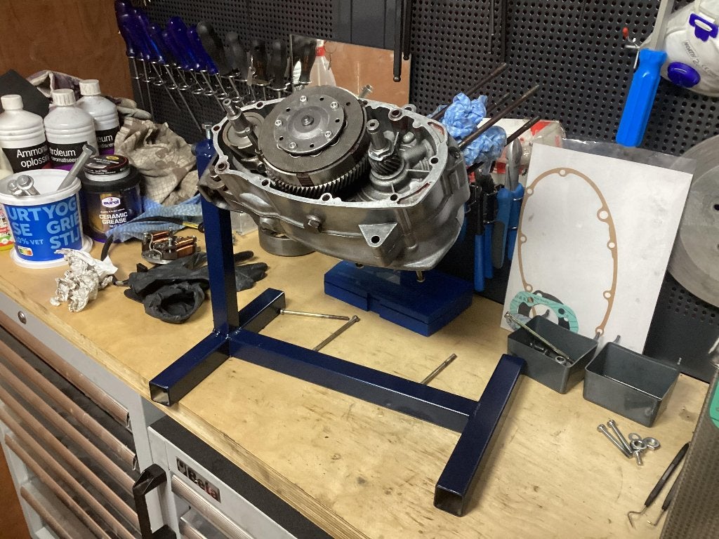 Zundapp motor bok handig bij montage/revisie van motor blok, Ophalen of Verzenden, Blok