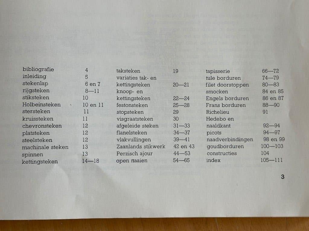 Foto 2 van stekendictionaire van Ron Nel, borduren