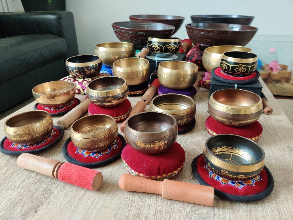 Klankschaal / singing bowl veel keuze, Ophalen of Verzenden, Nieuw, Overige soorten