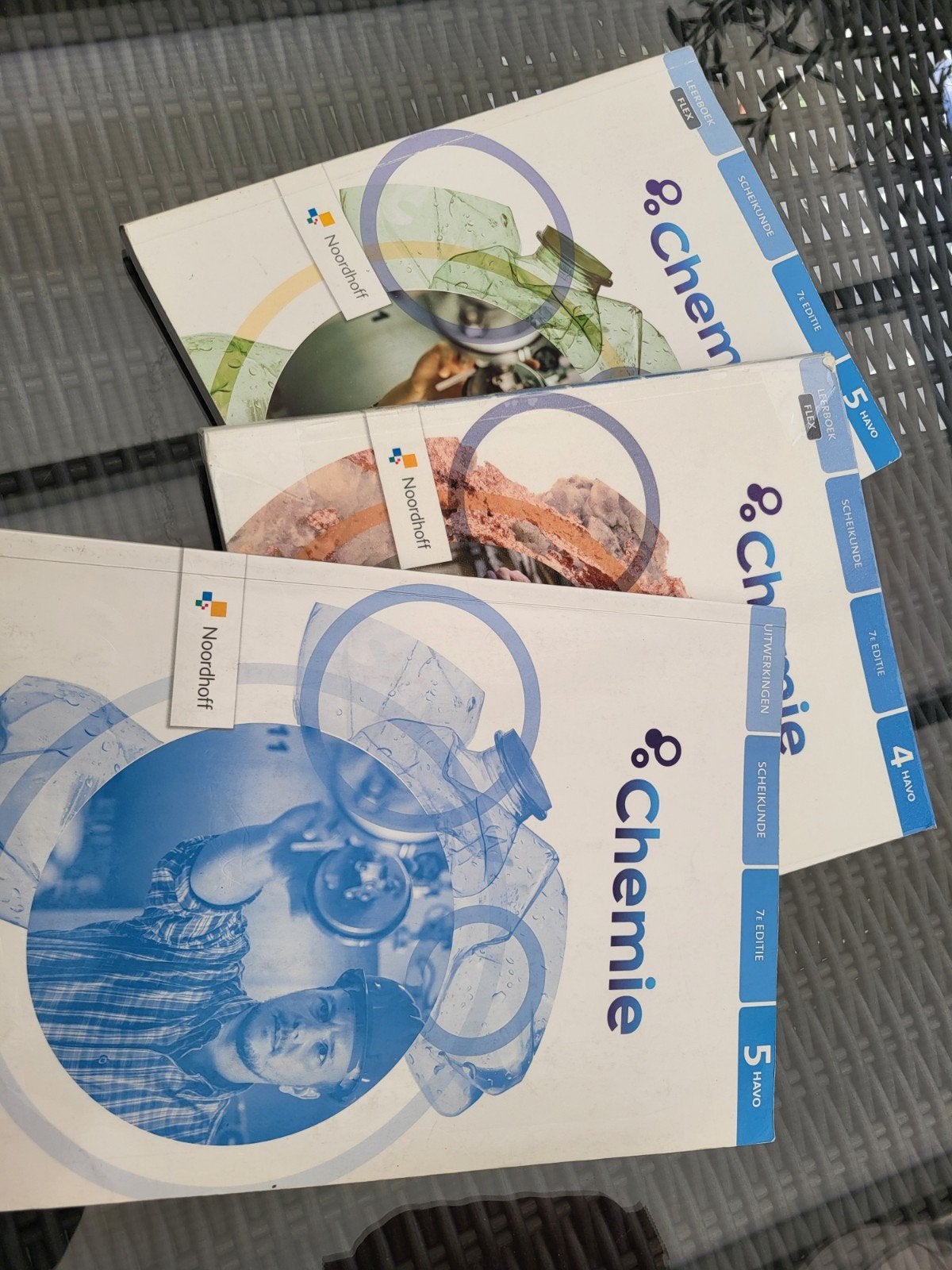 Noordhoff Chemie 4, 5 HAVO - 7e editie, Gelezen, Scheikunde, Noordhoff, HAVO