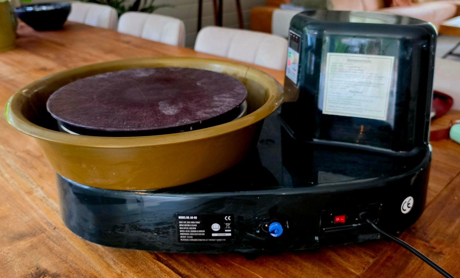 AIR go Pottenbakkersapparaat met complete set gereedschap, Ophalen, Zo goed als nieuw