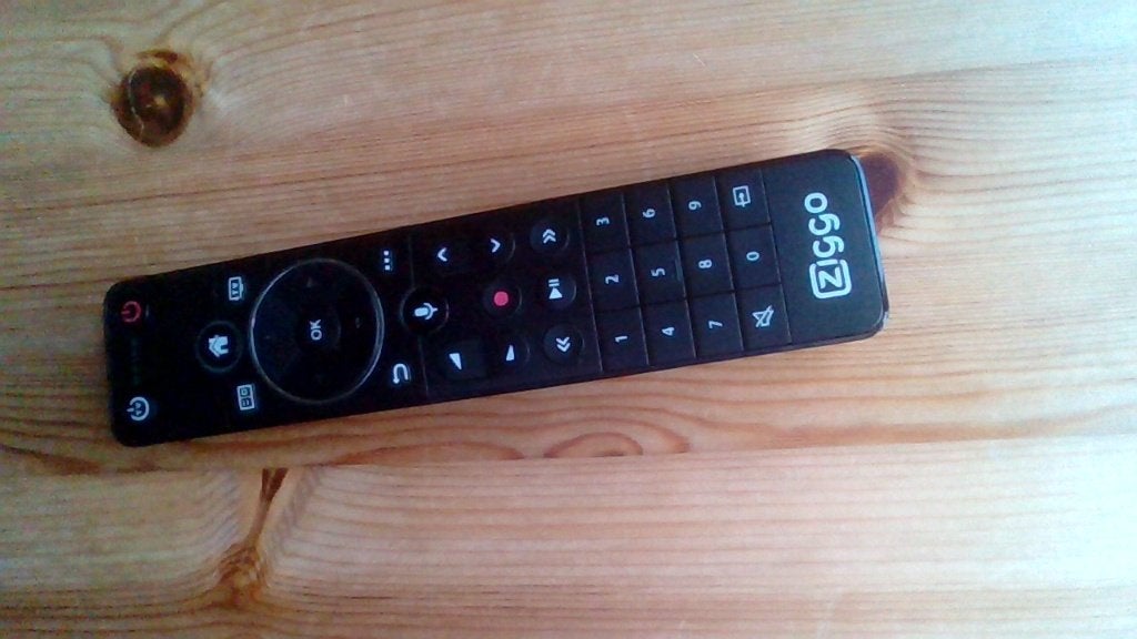 Ziggo Next afstandsbediening, Audio, Tv en Foto, Ophalen of Verzenden, Zo goed als nieuw, Mediaspeler