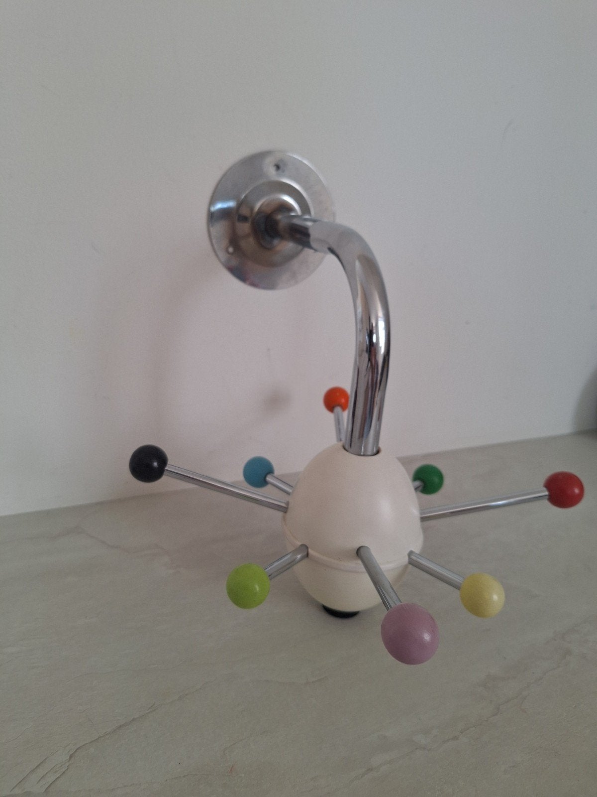 Sputnik kapstop Vintage Ikea, Wandkapstok, Gebruikt, Ophalen of Verzenden, Minder dan 100 cm