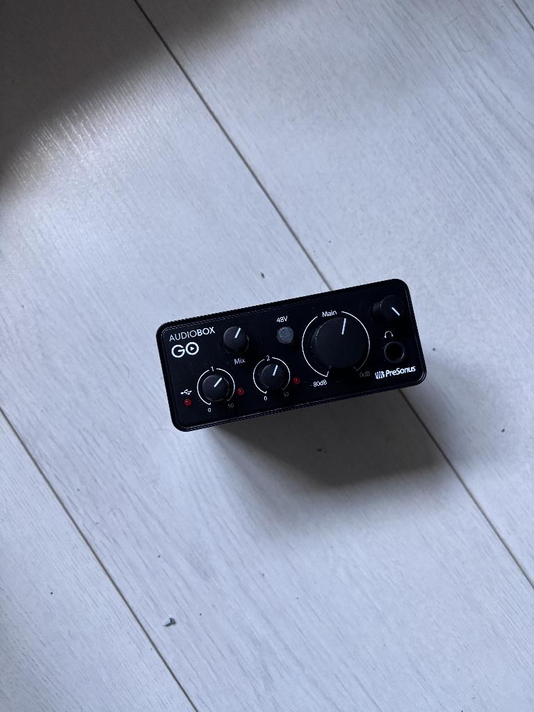 Presonus Audio box Go amper gebruikt, Computers en Software, Geluidskaarten, Ophalen of Verzenden, Nieuw, Extern, Presonus