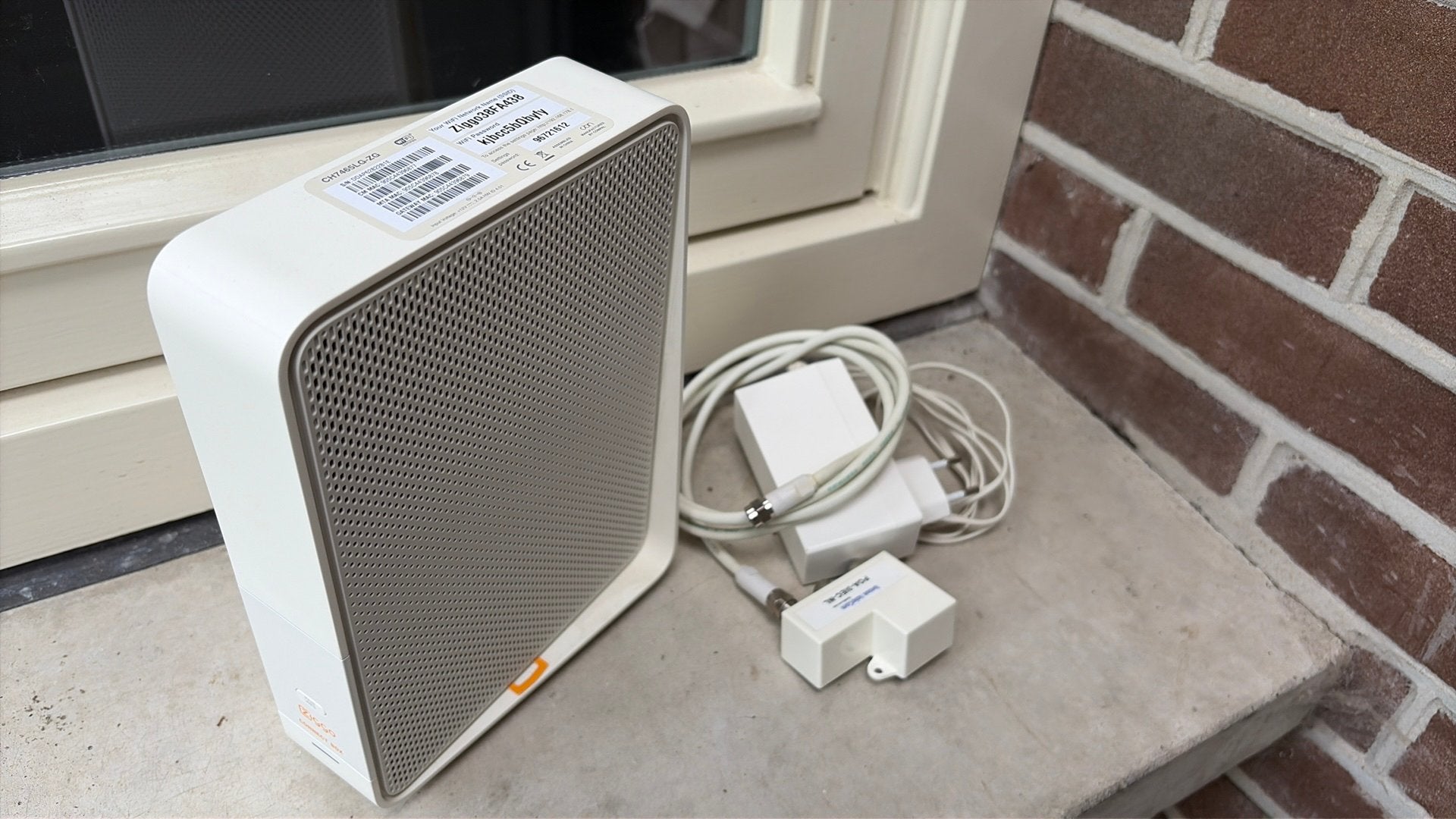 Ziggo Connect box modem, wifi router, Ophalen