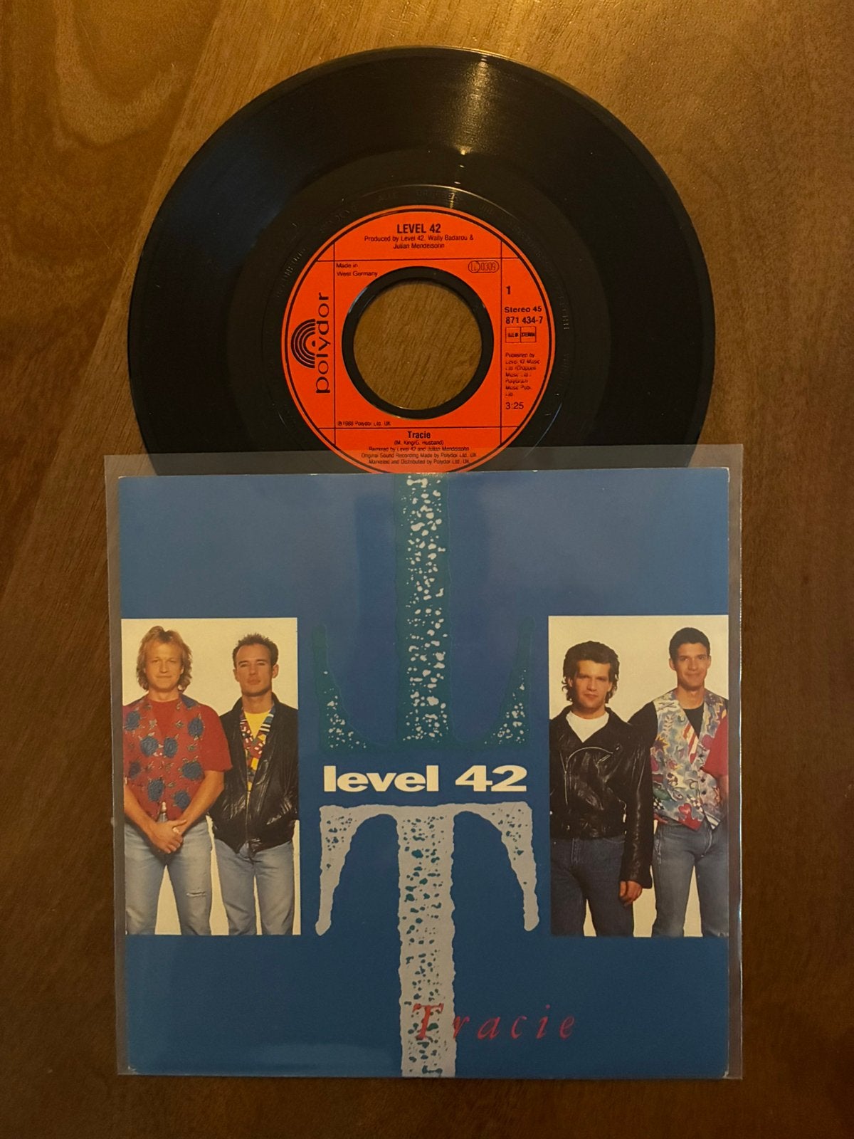 Level 42 - Tracie, Cd's en Dvd's, Vinyl Singles, Ophalen of Verzenden, 7 inch