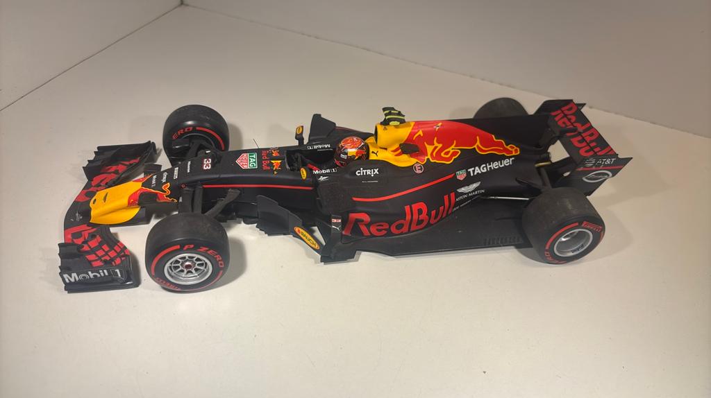 F1 red bull rb13 m.verstappen 2017 minichamps 1.18, Ophalen of Verzenden, MiniChamps, A, A