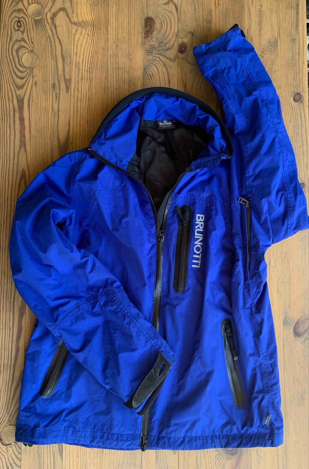 Brunotti regenjas maat M - Zo goed als nieuw, Ophalen of Verzenden, Zo goed als nieuw, Maat 38/40 (M), Blauw