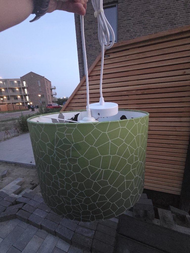 Dino hanglamp kinderkamer, Ophalen, Zo goed als nieuw, Lamp, Overige merken