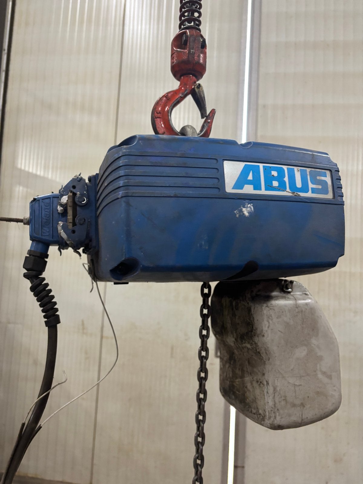 ABUS GM3 500kg Kettingtakel met Afstandsbediening, Ophalen