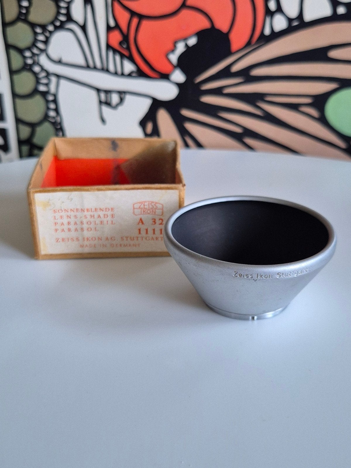 Vintage Zeiss Ikon Stuttgart Zonnekap A32 (1111), Ophalen of Verzenden, Zeiss Ikon AG, Info@zeiss.com, Stuttgart, Duitsland