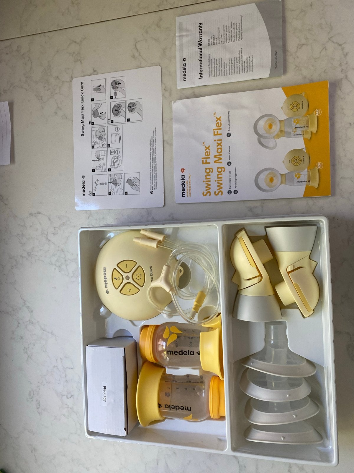 Medela Swing Maxi Flex dubbele elektrische borstkolf, Ophalen of Verzenden, Gebruikt