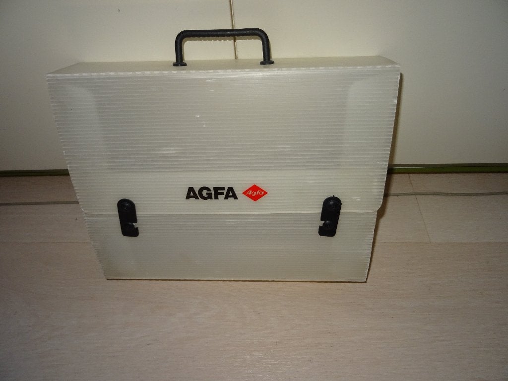 FOTOGRAFIE - AGFA Draagkoffer transparant, Ophalen, Zo goed als nieuw, Overige merken
