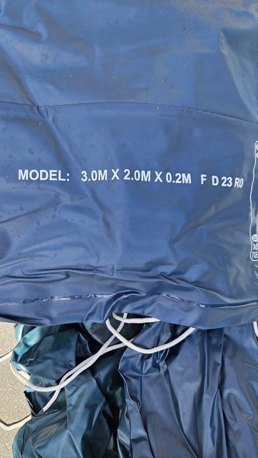 Intex afdekzeil 3x2, Ophalen, Gebruikt, Minder dan 80 cm, Minder dan 200 cm