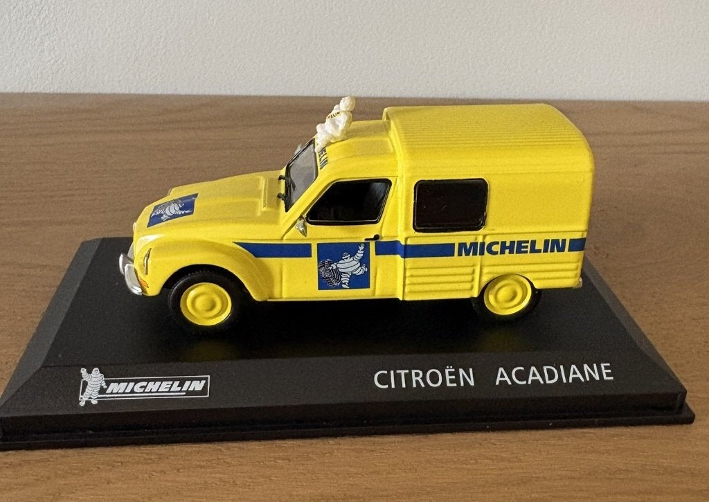 Altaya Citroen Acadiane MICHELIN, Hobby en Vrije tijd, Ophalen of Verzenden, Zo goed als nieuw, Auto, Overige merken