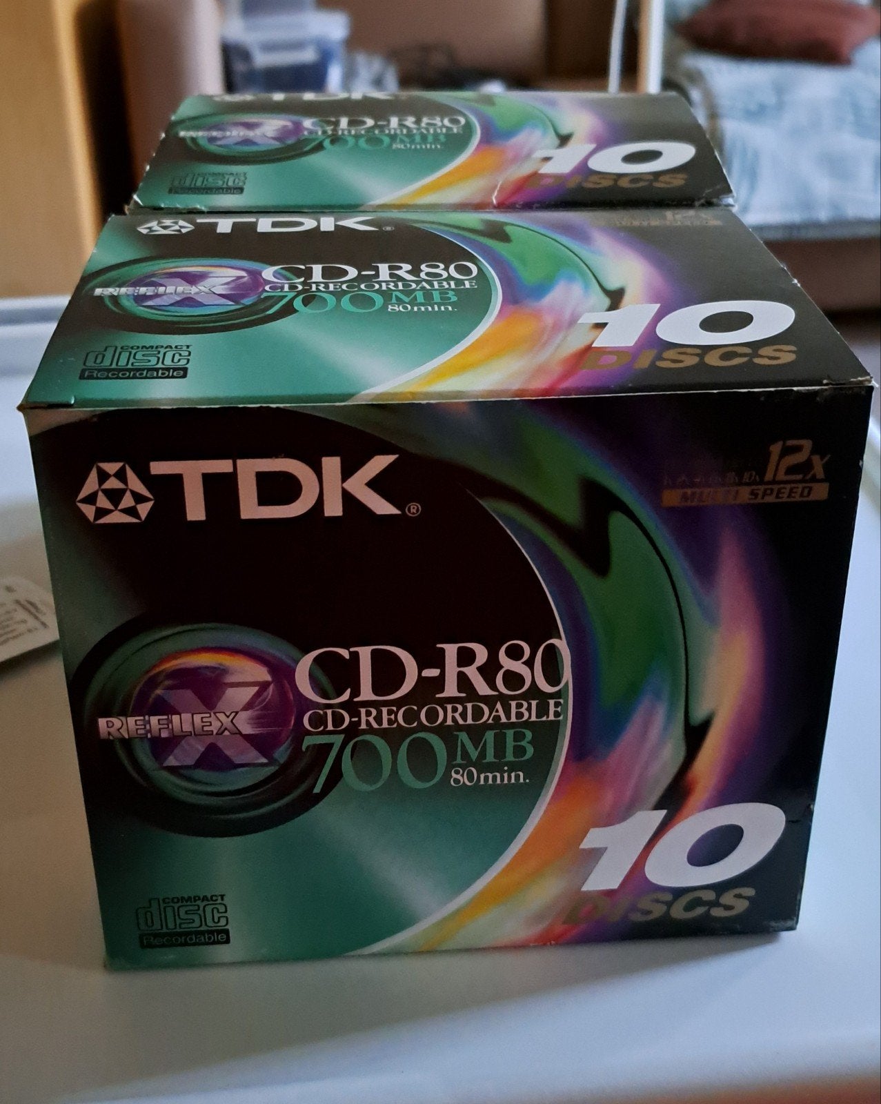 TDK CD-R80 700MB CD-R schijven (16 stuks) + 2 lege CD-R's, Ophalen