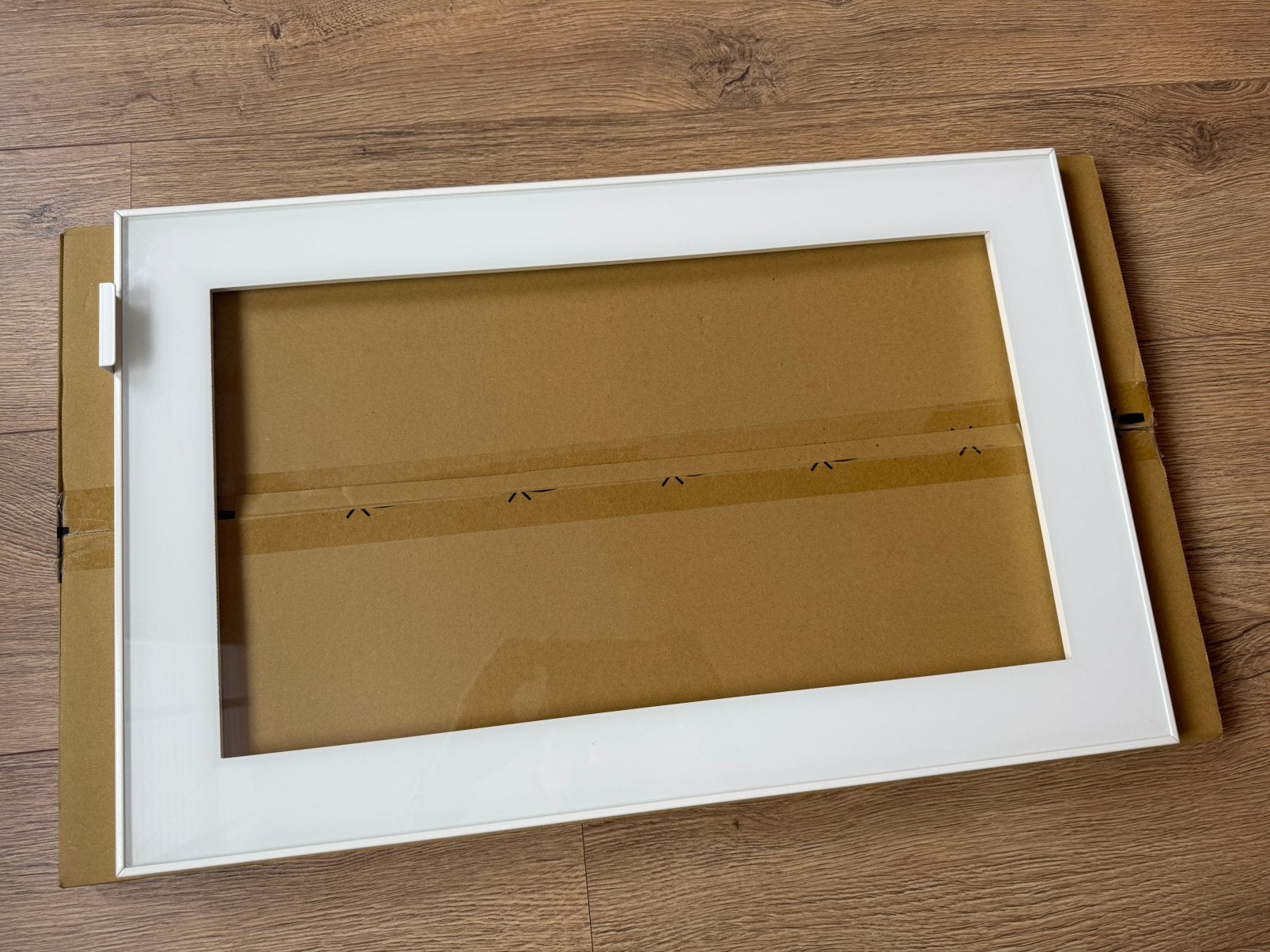 Ikea Glassvik deurtje 60x38cm WIT, Ophalen of Verzenden, Zo goed als nieuw